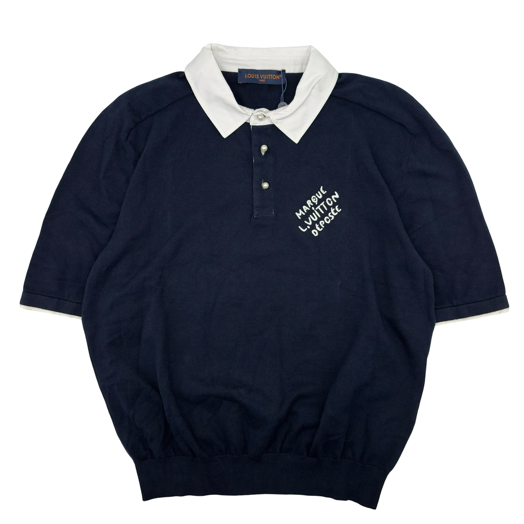Louis Vuitton Embroidered Polo Shirt