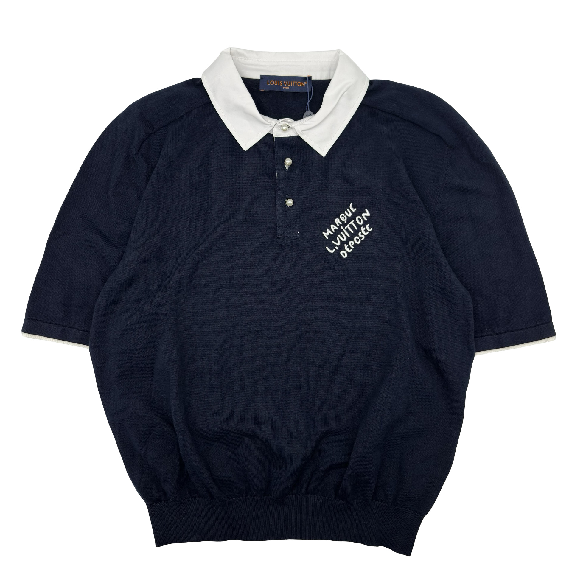 Louis Vuitton Embroidered Polo Shirt