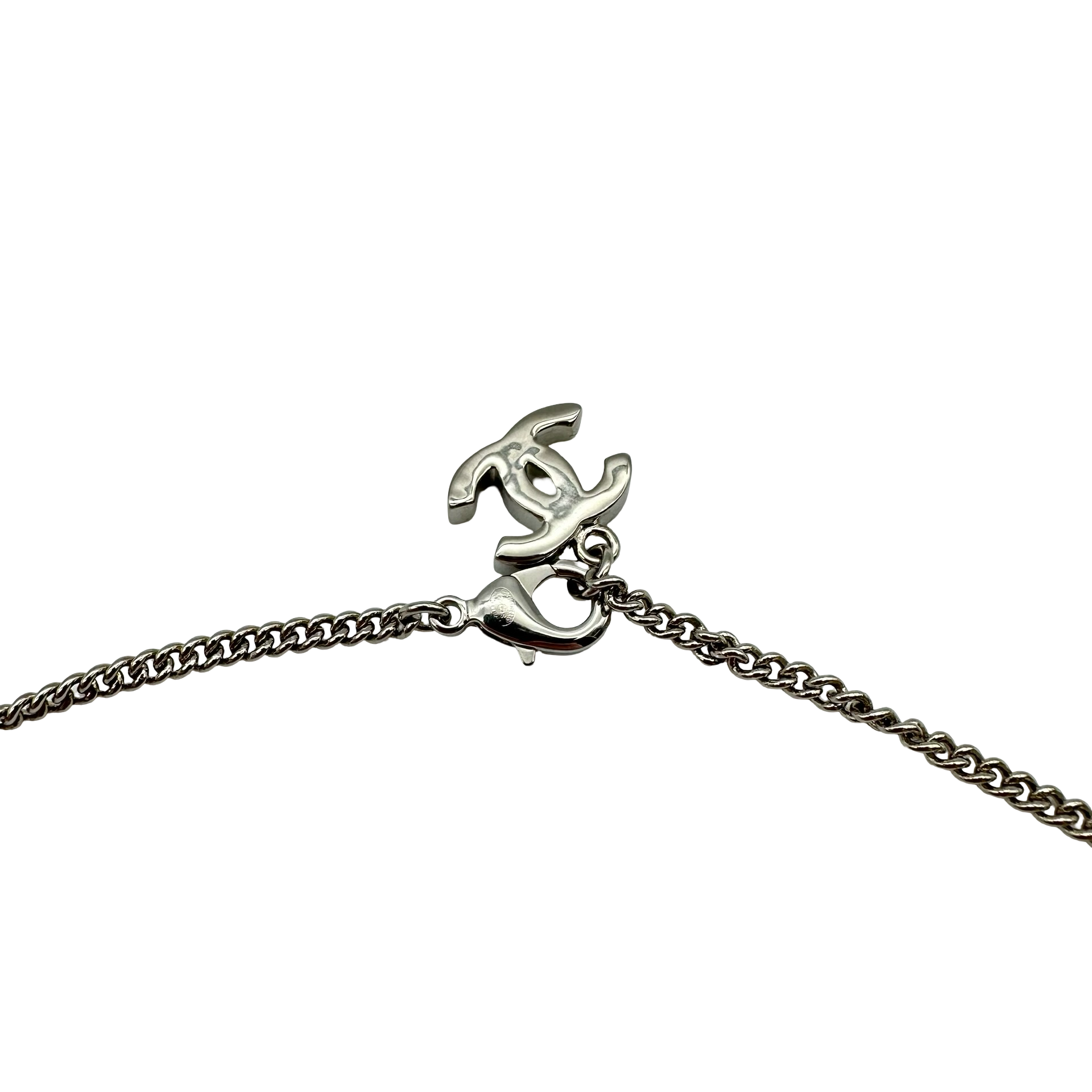 Chanel Vintage CC Logo Necklace