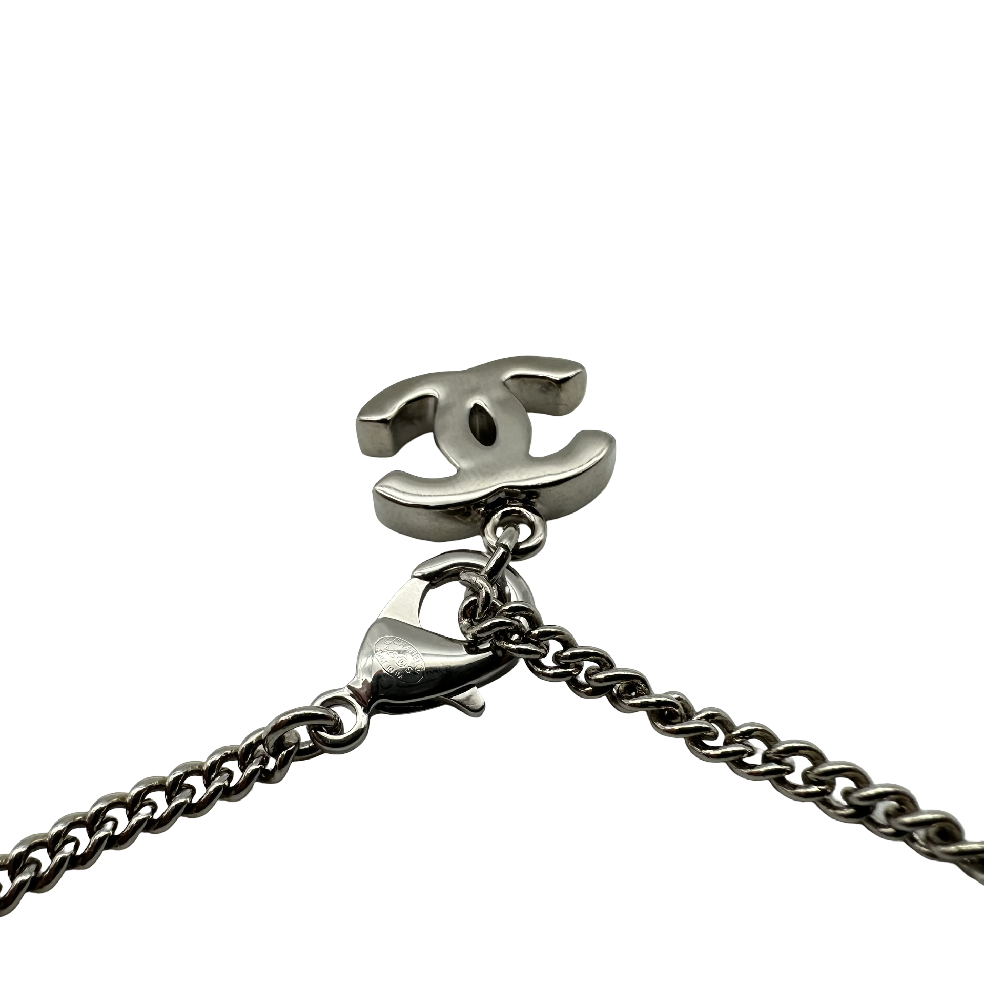 Chanel Vintage CC Logo Necklace