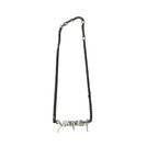 Balenciaga Metal Logo Necklace