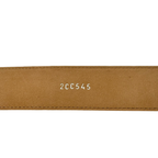 Prada Navy Suede Belt