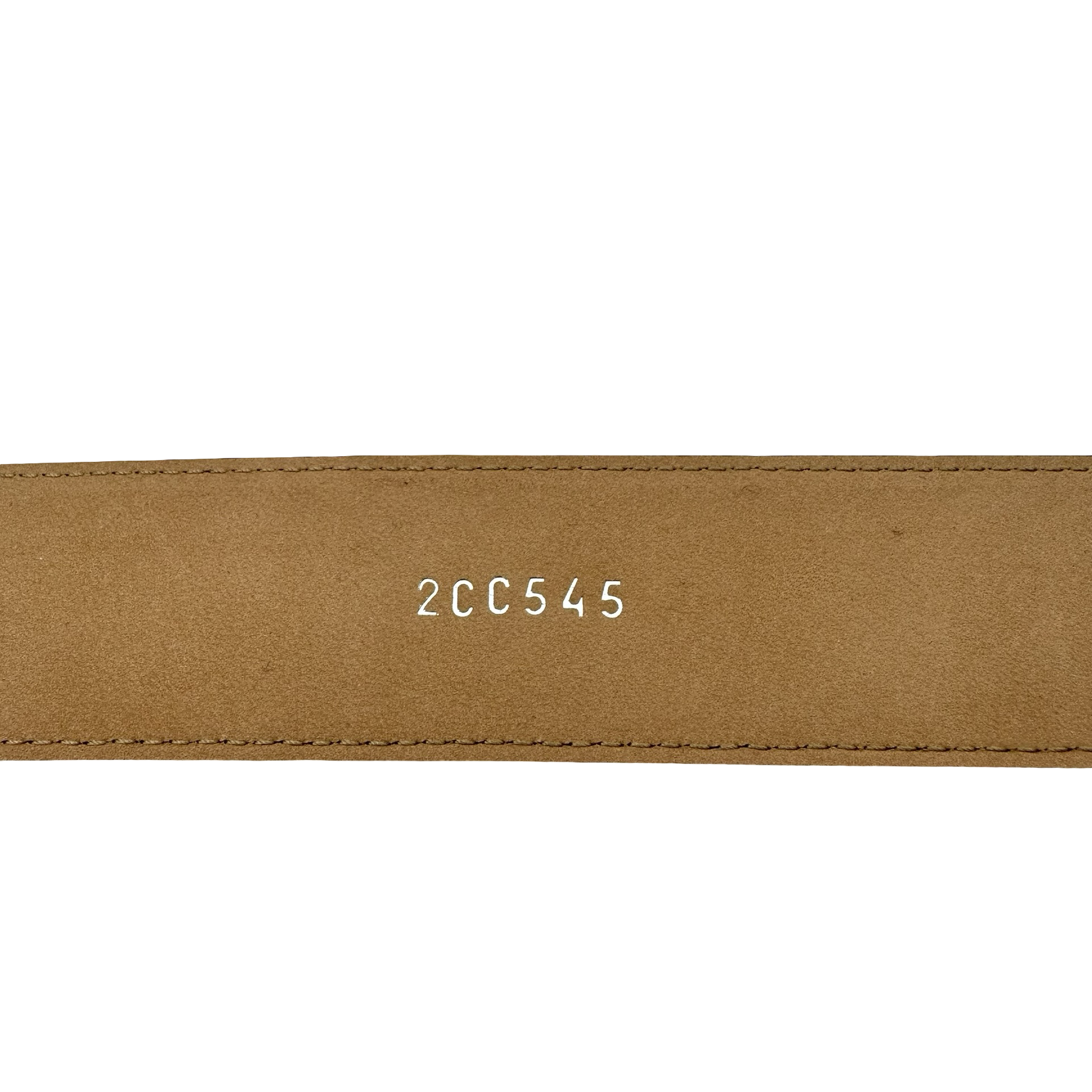Prada Navy Suede Belt